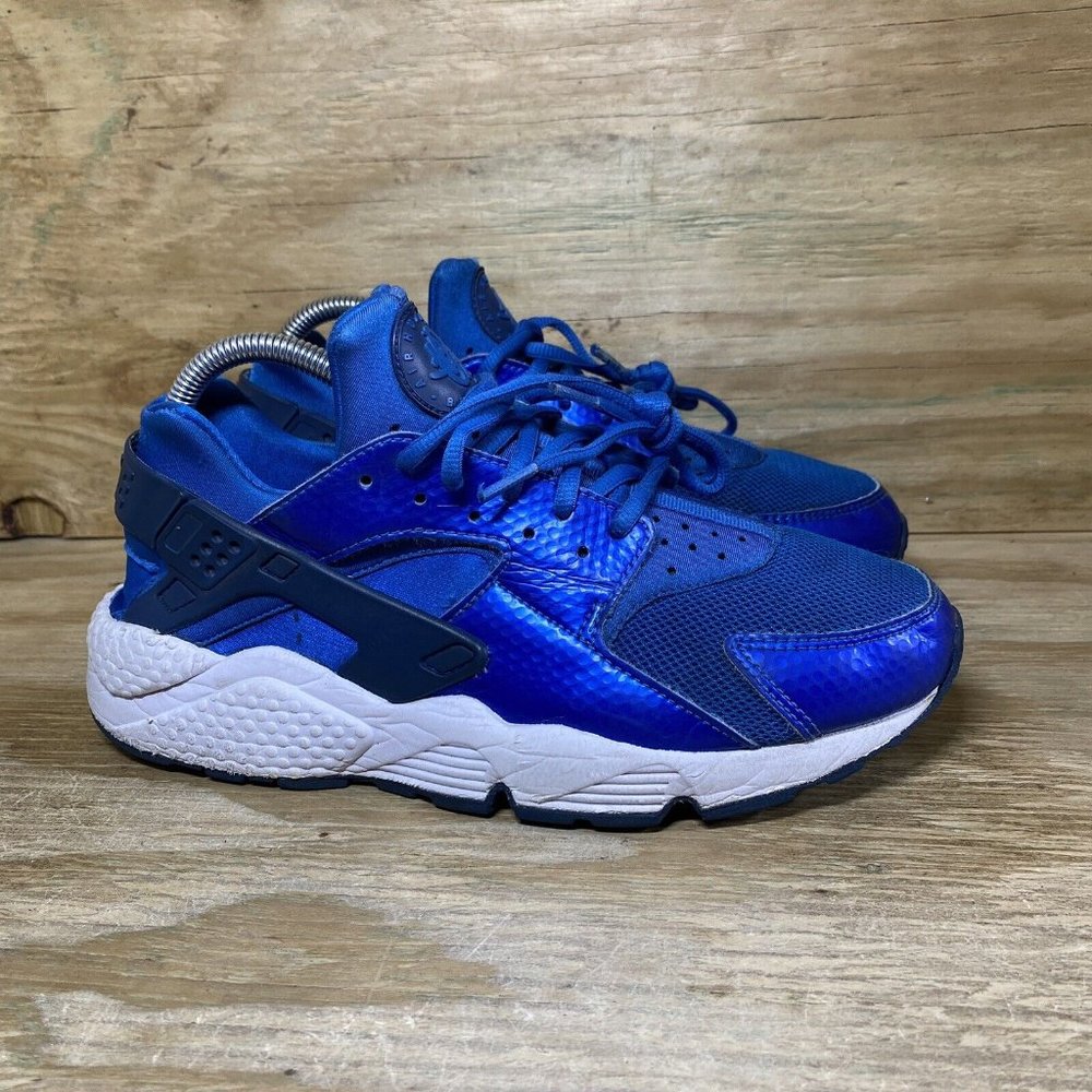 COPY - Nike Air Huarache Run Shoes Womens 9.5 Blue White Athletic Sneakers 6348…